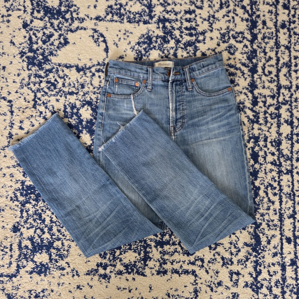 Madewell Women's Skinny Jeans in Light Blue - Picture 3 of 11
